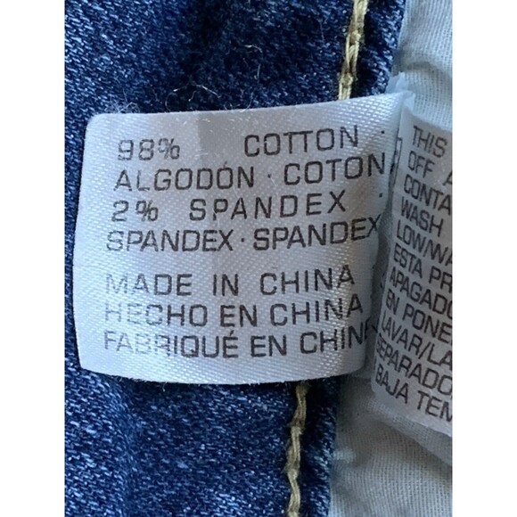 Supplies By Union Bay Tummy Smoothing Jeans Style Amy Embroidered Pockets Sz 14 - Picture 8 of 15